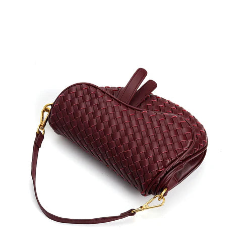 Rivora - Madelyn Woven Saddlebag